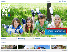Tablet Screenshot of landheime.de